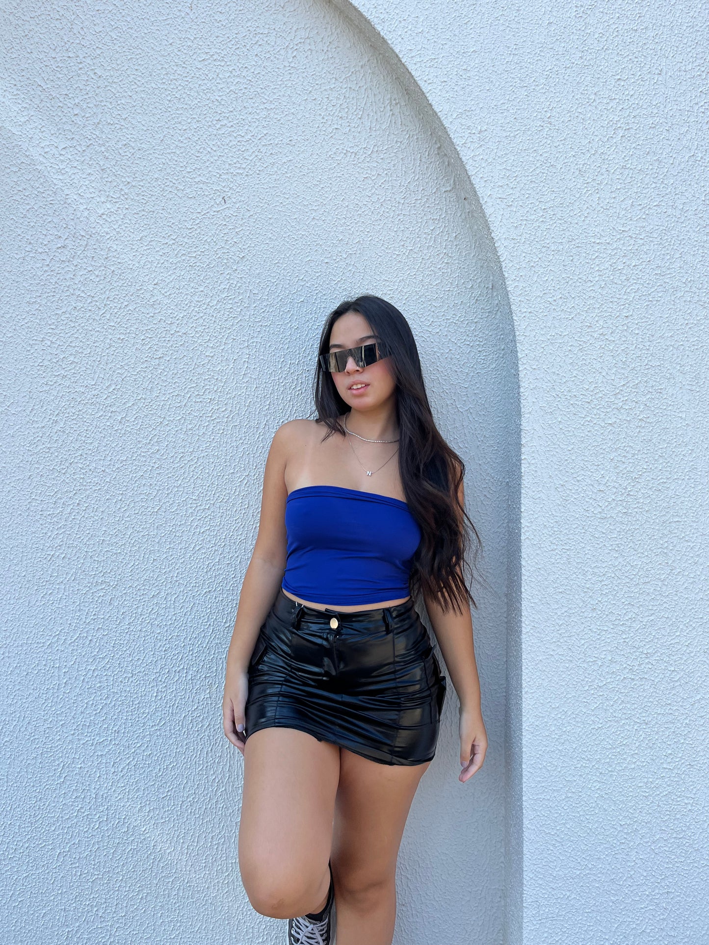 Cropped Top tube faixa suplex Viena