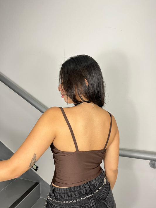 Cropped regata push up Islândia