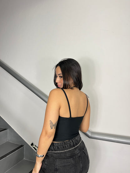 Cropped regata push up Islândia