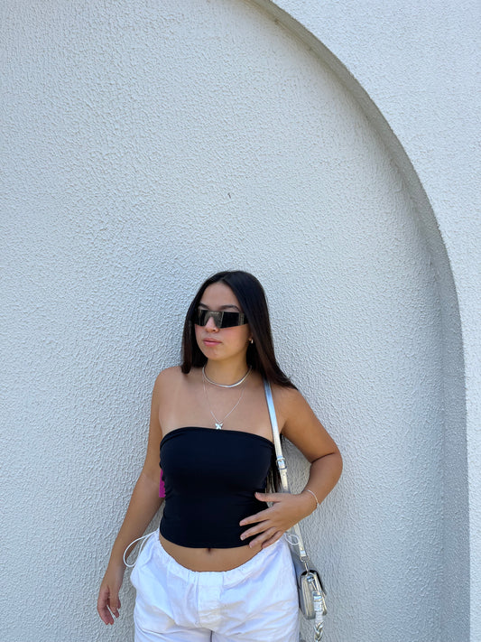 Cropped Top tube faixa suplex Viena