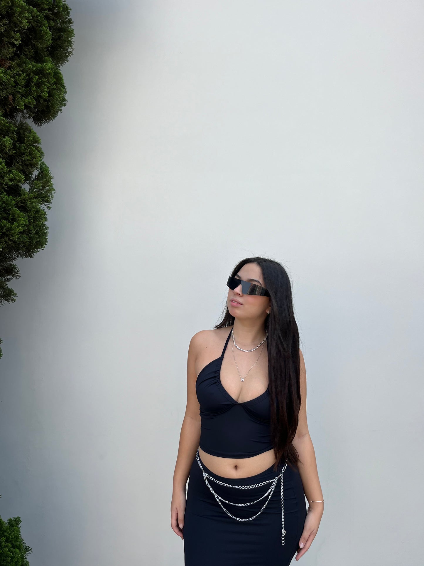 Cropped com decote Marrocos